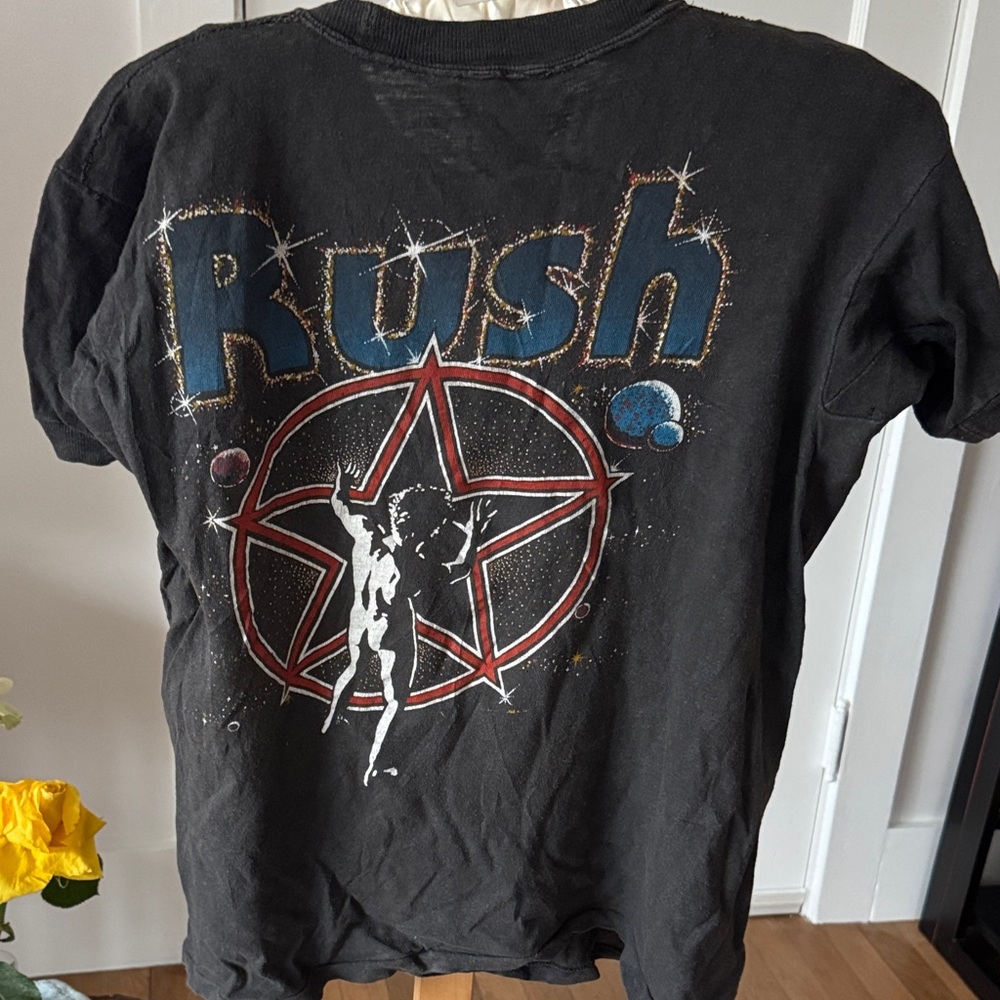 Rush Black Graphic T-Shirt - Picture 2 of 8